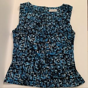 Calvin Klein Sleeveless Round Neck Top